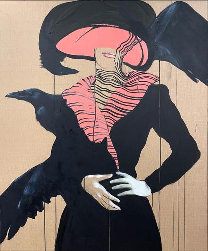 Lady with the Crow