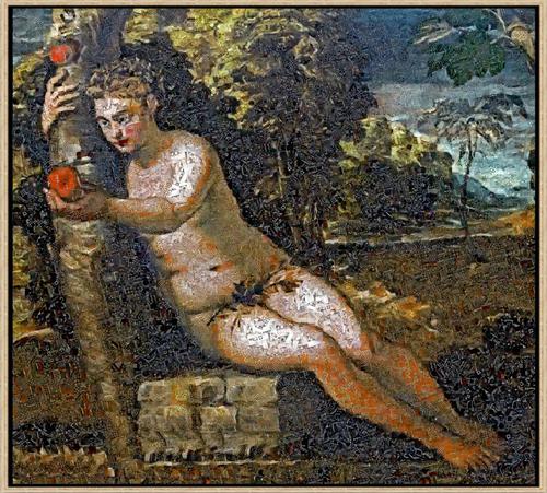 EVA - Puzzling Renaissance series - Revisiting Tintoretto’s La Tentazione di Adamo