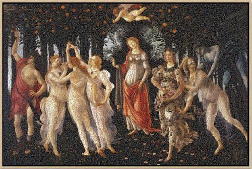 LA PRIMAVERA - Puzzling Renaissance series - Revisiting Botticelli’s La Primavera