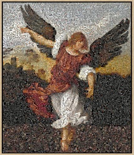 L'ANGELO - Puzzling Renaissance series - Revisiting Tiziano Vecellio’s Tobiolo e l’Angelo