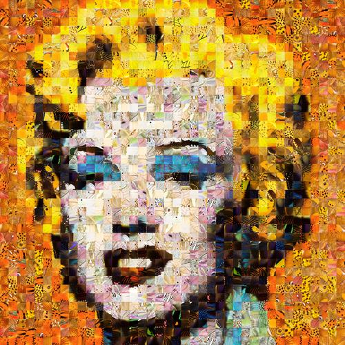 Marilyn 01 - Puzzling Pop series - Revisiting Andy Warhol’s Marilyn Monroe