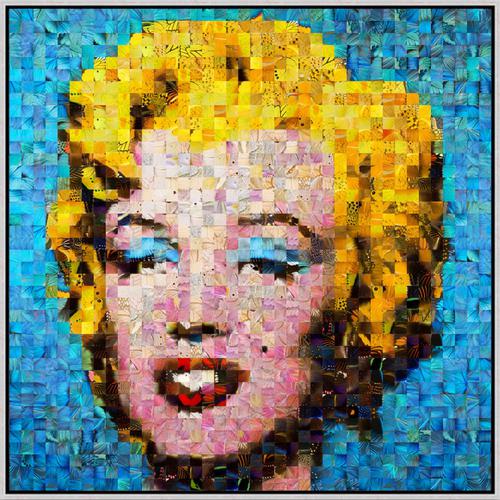 MARILYN N°2 - Puzzling Pop series - Revisiting Andy Warhol’s Marilyn Monroe
