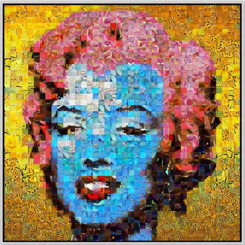MARILYN N°3 - Puzzling Pop series - Revisiting Andy Warhol’s Marilyn Monroe