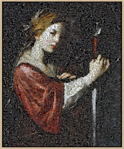 SANTA CATERINA D'ALESSANDRIA - Puzzling Baroque series - Revisiting Giovanni Ricca’s Santa Caterina d’Alessandria