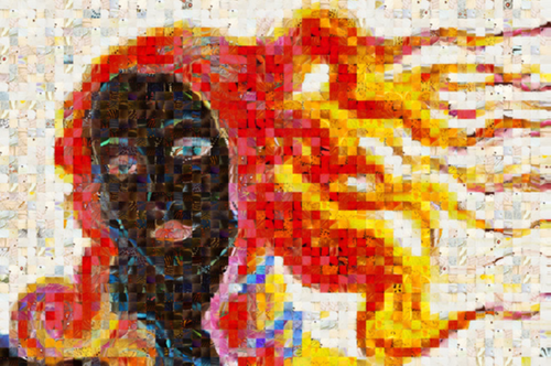 Black Venus - Puzzling Pop Series - Revisiting Andy Warhol's Venus