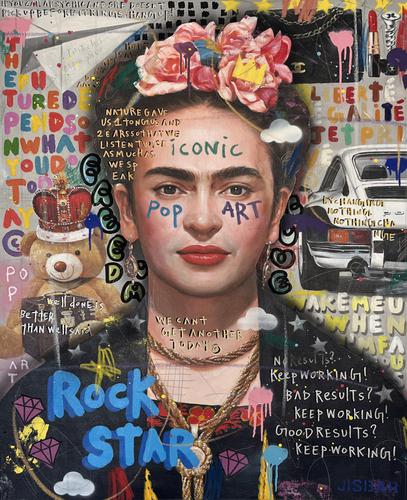 ROCK STAR FRIDA FLOWERS