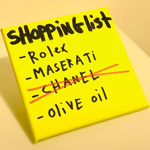 SHOPPING LIST CHANEL