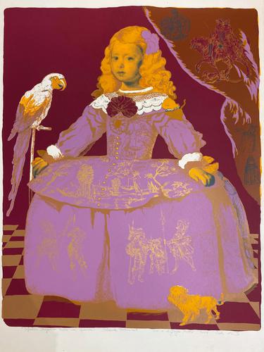 MENINAS INFANTA MARGARETA-THERESIA OF SPAIN 1