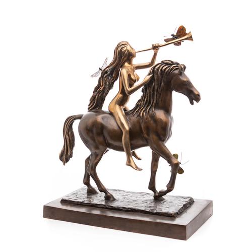 LADY GODIVA WITH BUTTERFLY