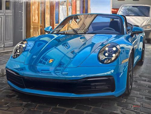 PORSCHE 992/911 MIAMI BLEU - REFLET NO.2